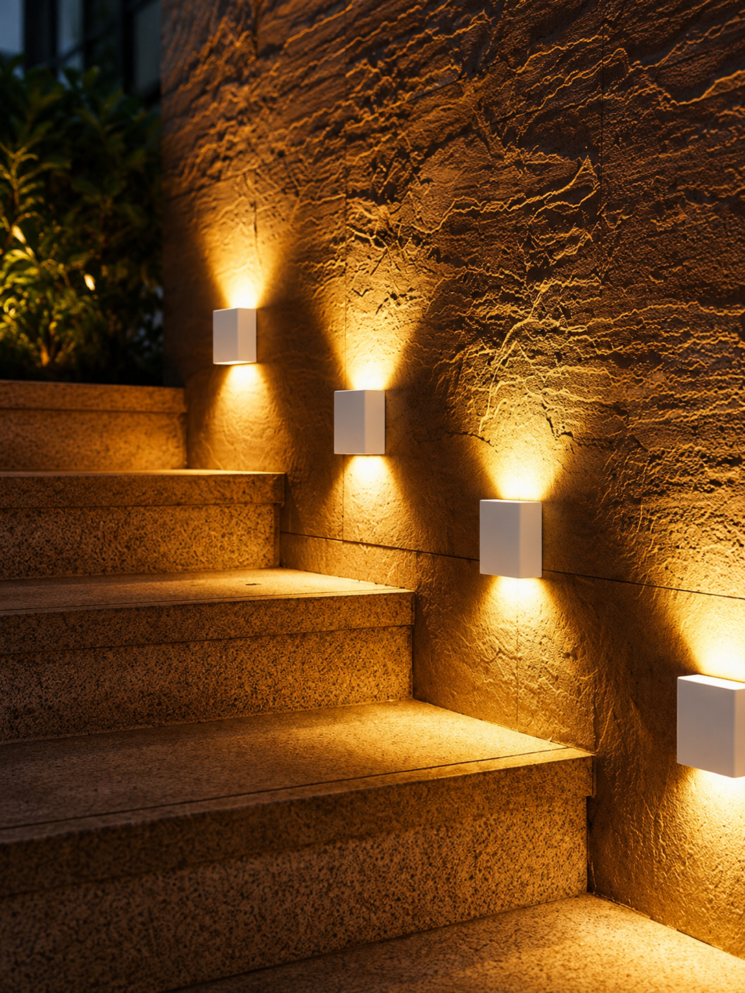 PillowGlow — Rounded Outdoor LED Wall Sconce