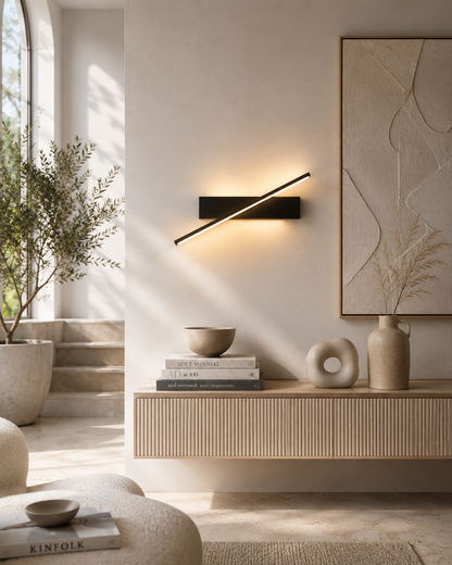 SlashGlow — Rotating LED Wall Bar