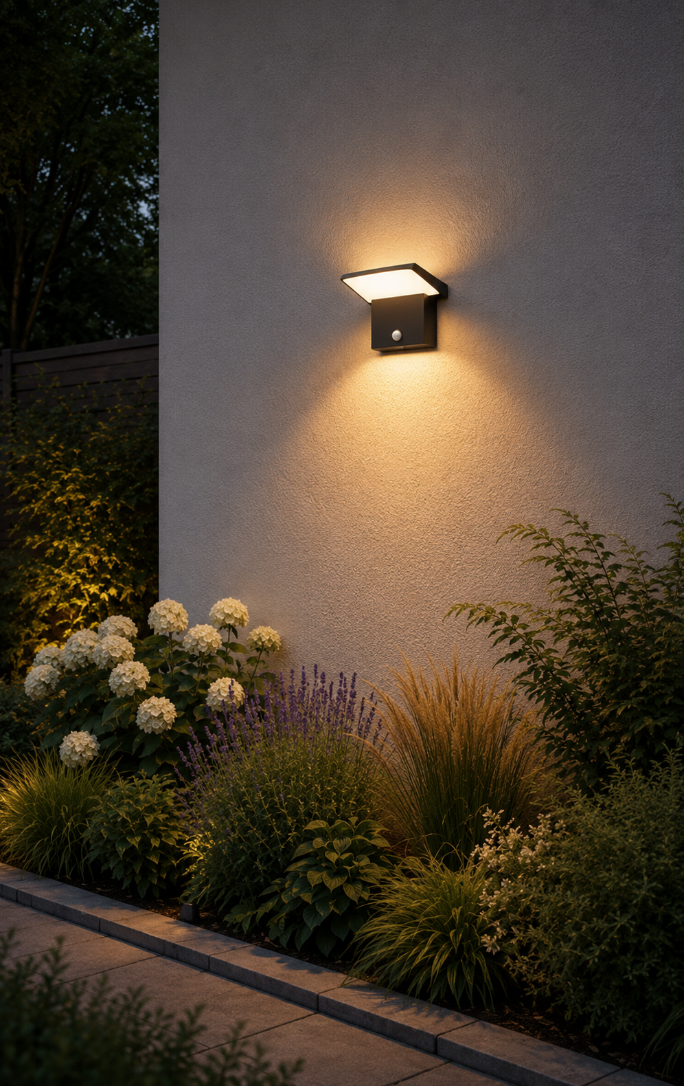 VisorGlow — Adjustable Outdoor Motion Sensor Wall Light
