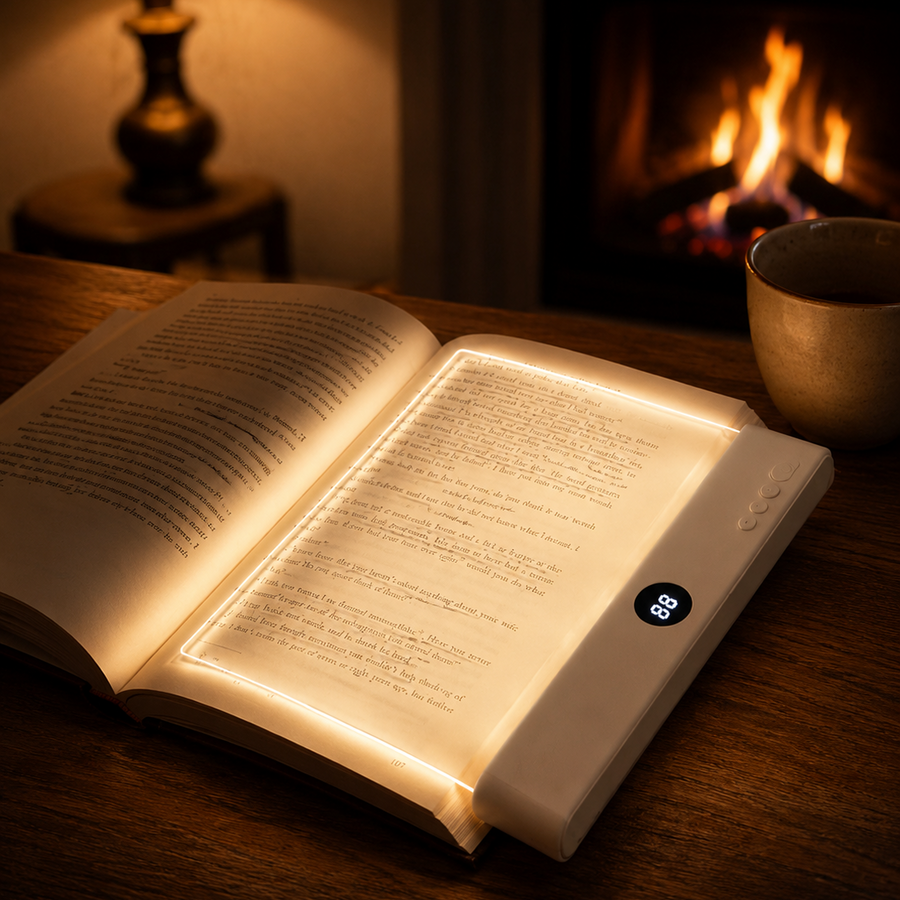 PageGlow — Rechargeable LED Book Light