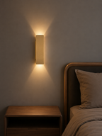 EdgeGlow — Brushed Aluminum LED Wall Sconce
