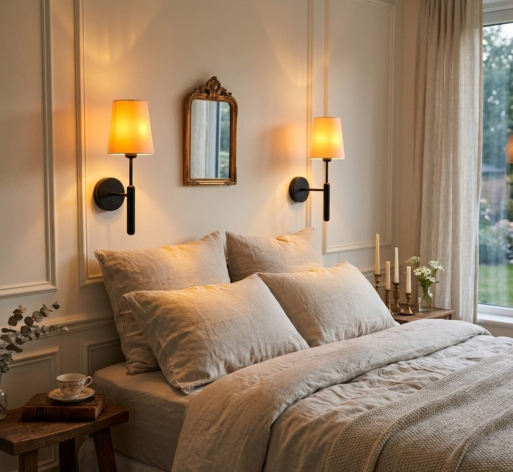 CandleGlow Rechargeable Wall Sconce Set — Battery Powered, Remote, 3 Color Temps, No Wiring