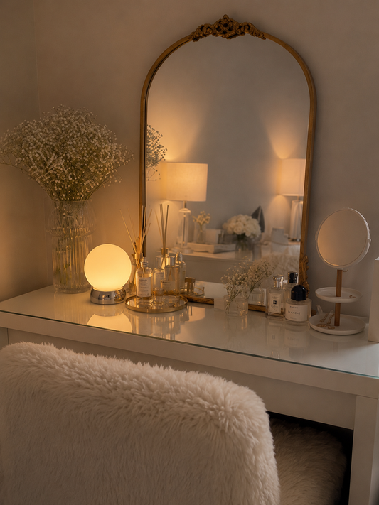 OrbGlow — Vintage Glass Globe Table Lamp