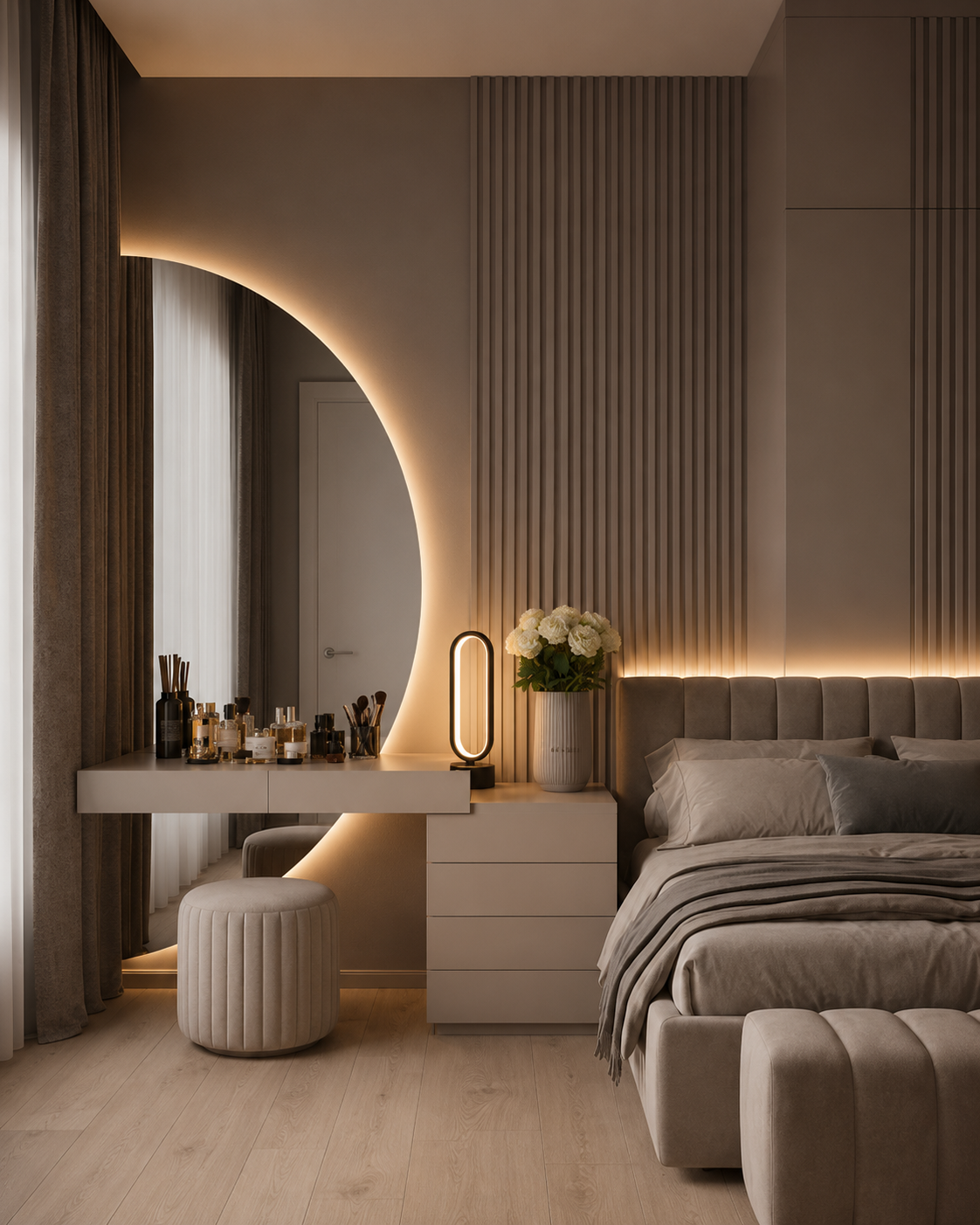 OvalGlow — 3-Color Dimmable LED Table Lamp