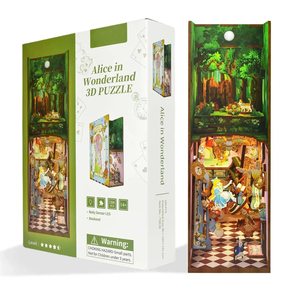Aliece In Wonderland DIY Book Nook Kit