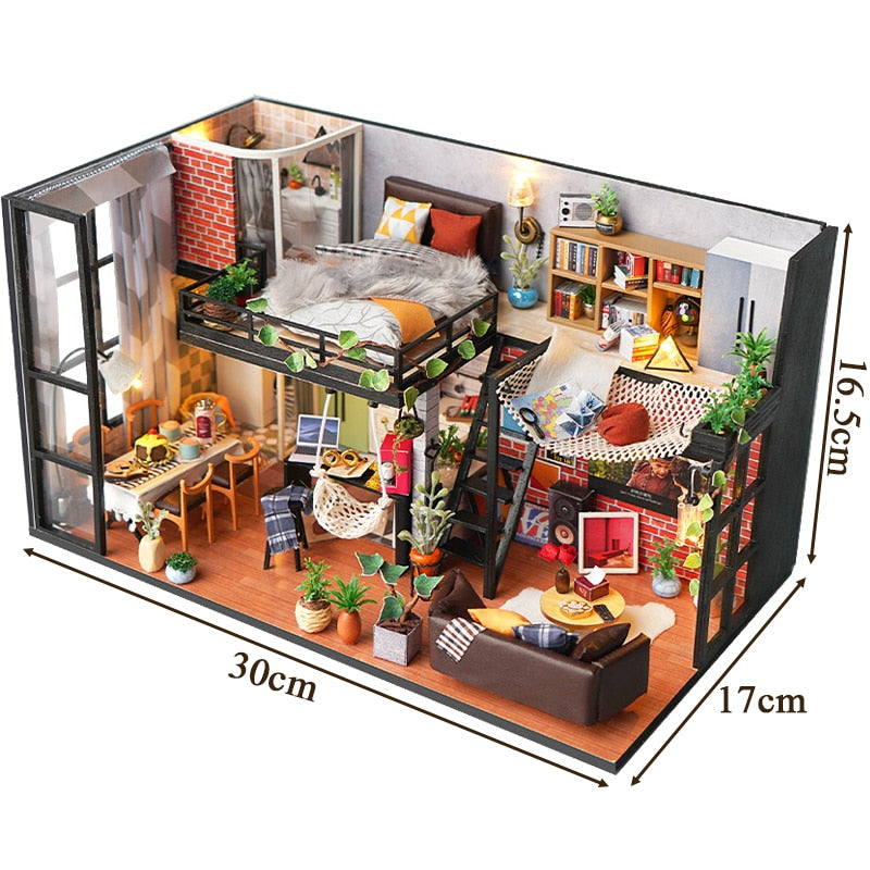 Art Loft DIY Dollhouse Kit
