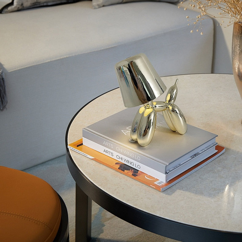 Balloon Dog Cordless LED Table Lamp