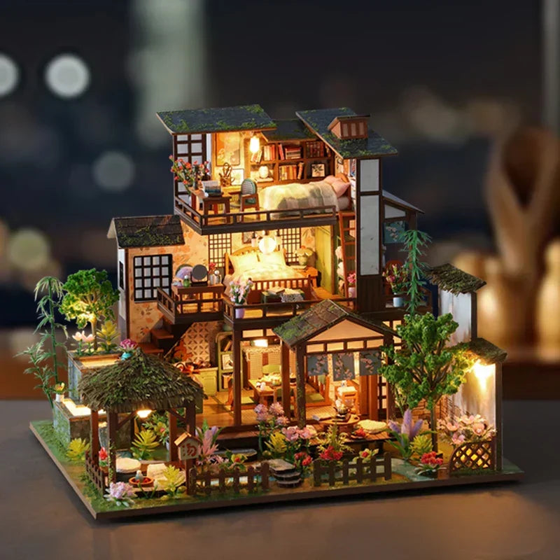 Bamboo Courtyard Miniature Kit