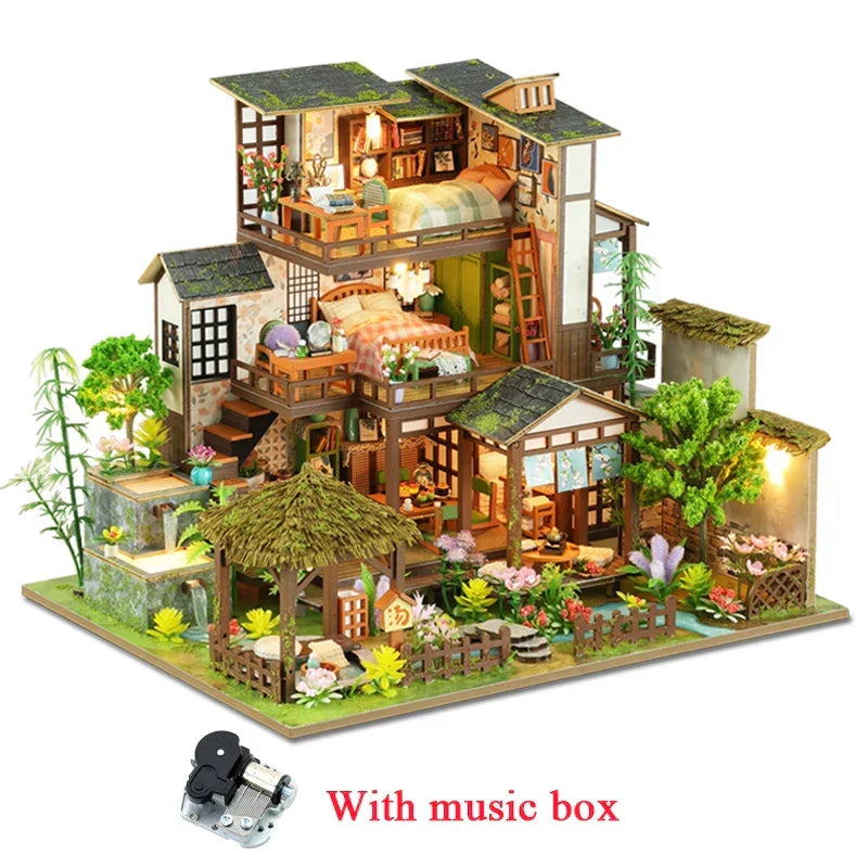 Bamboo Courtyard Miniature Kit