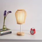 Rechargeable Bamboo Zen Table Lamp
