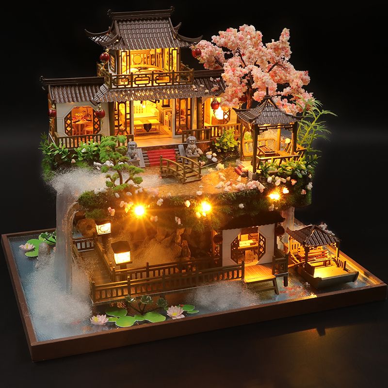 Chinese Garden Dollhouse Kit