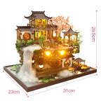 Chinese Garden Dollhouse Kit