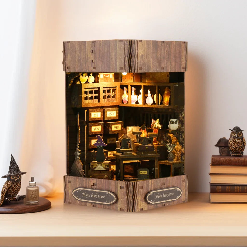 Book Lane DIY Miniature House Kit