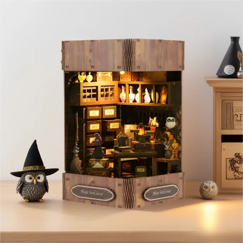 Book Lane DIY Miniature House Kit