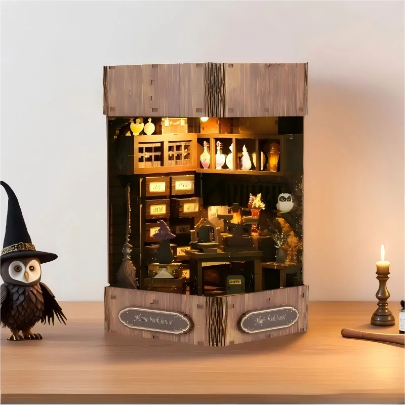 Book Lane DIY Miniature House Kit