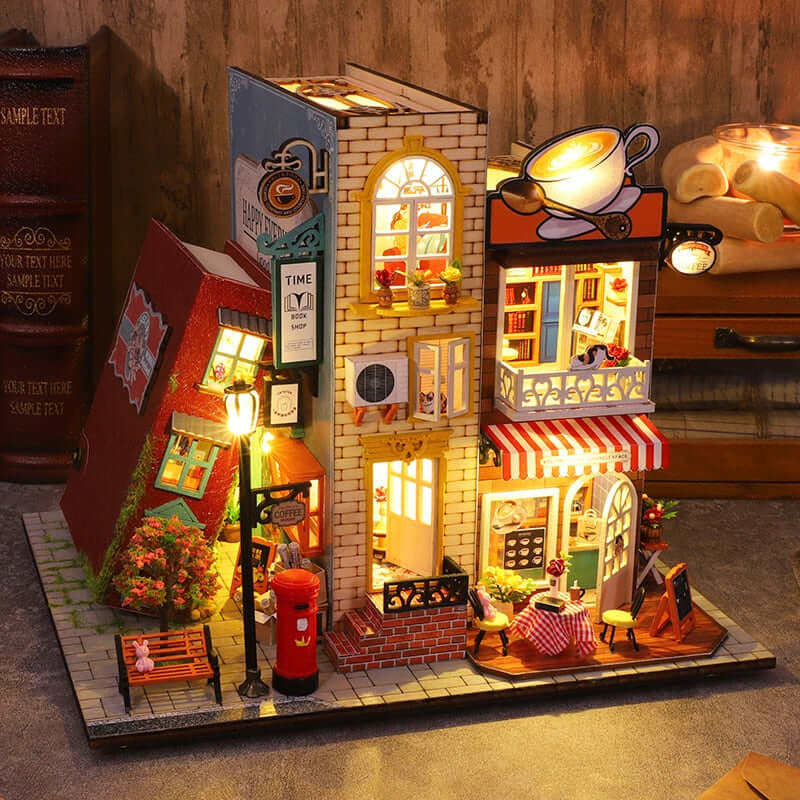 Only Book Nook DIY Miniature House Kit