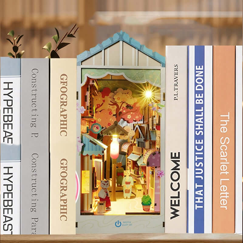 Cat Grocery Store Book Nook Kit