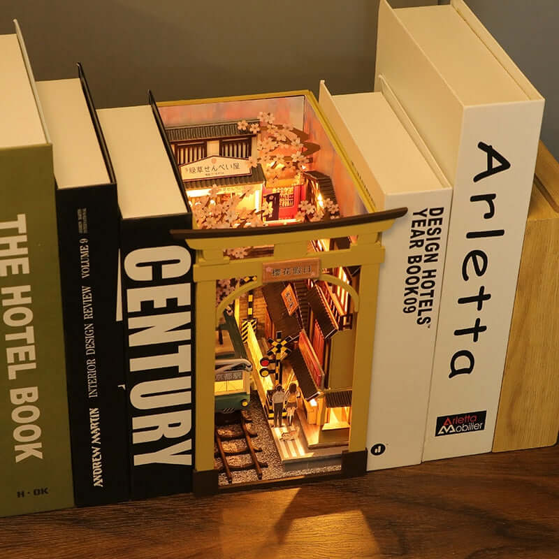 Cherry Blossom Station Book Nook