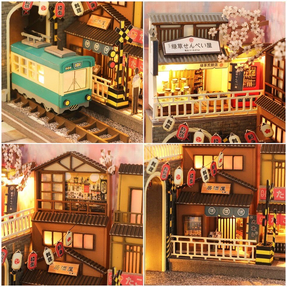 Cherry Blossom Station Book Nook