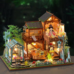 music cover DIY Miniature House Kit