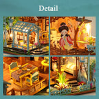 music cover DIY Miniature House Kit