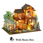 Music Cover DIY Miniature House Kit