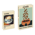 Coffee Time Book-Shaped Box