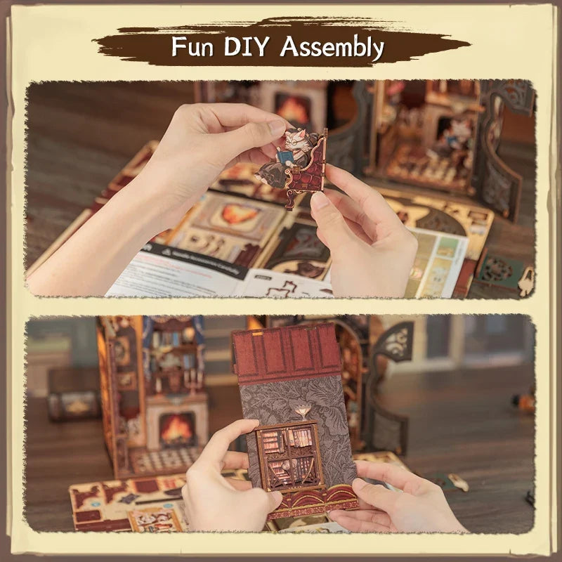 Count Cat's Study Book Nook Kit