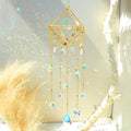 Stars & Moon Crystal Suncatcher