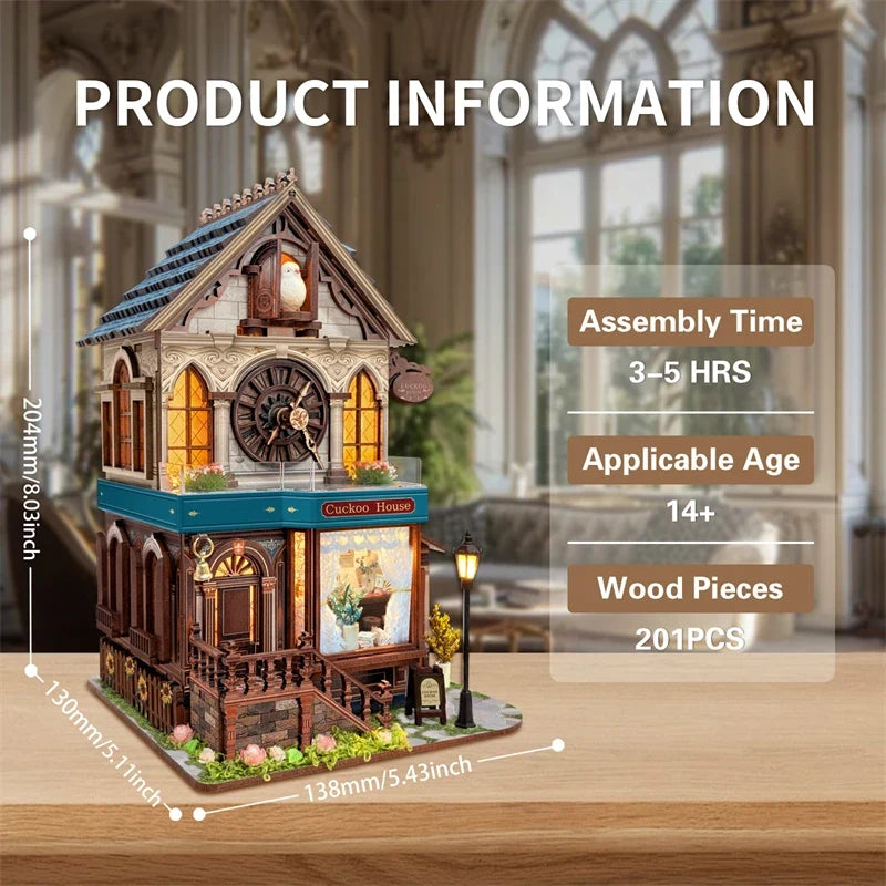 Cuckoo House DIY Miniature Kit