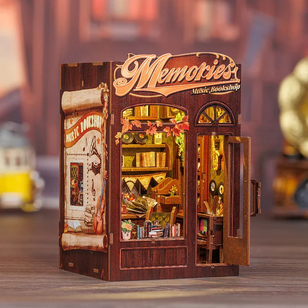 Music Bookshop Book Nook Kit