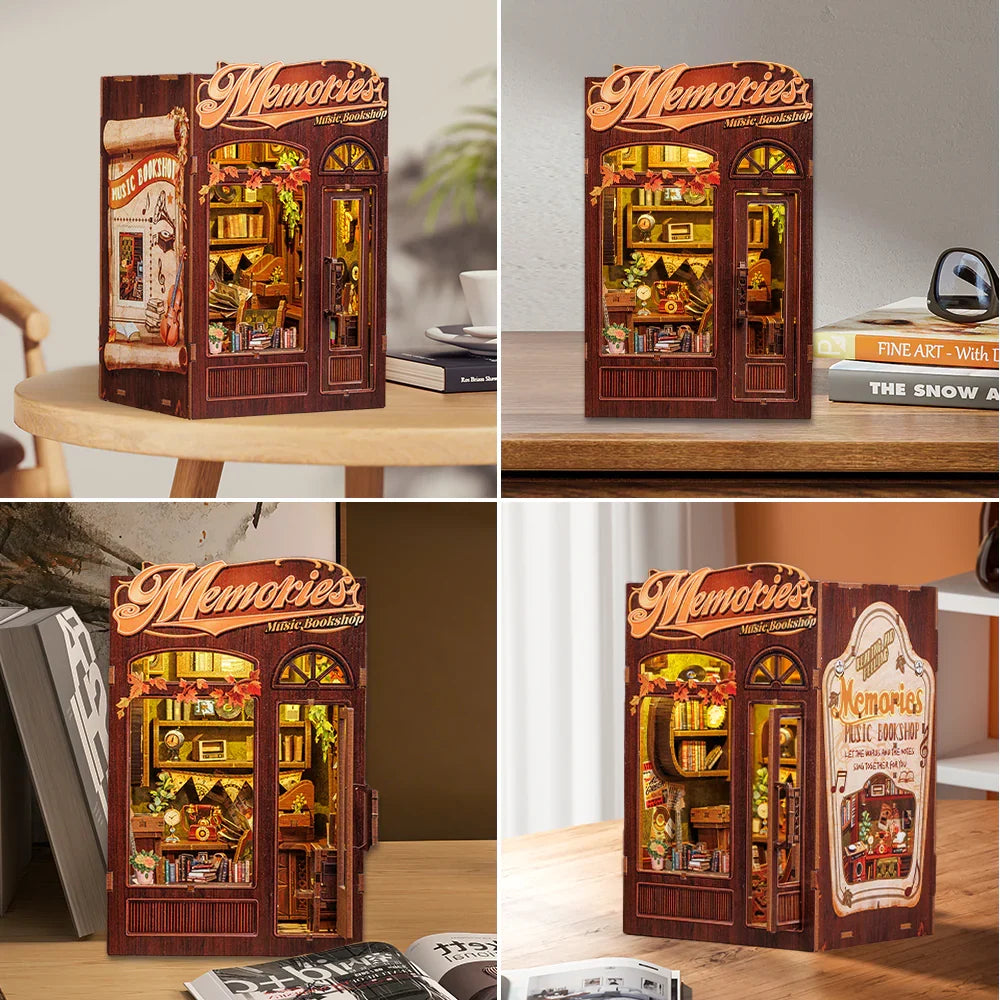 Music Bookshop Book Nook Kit