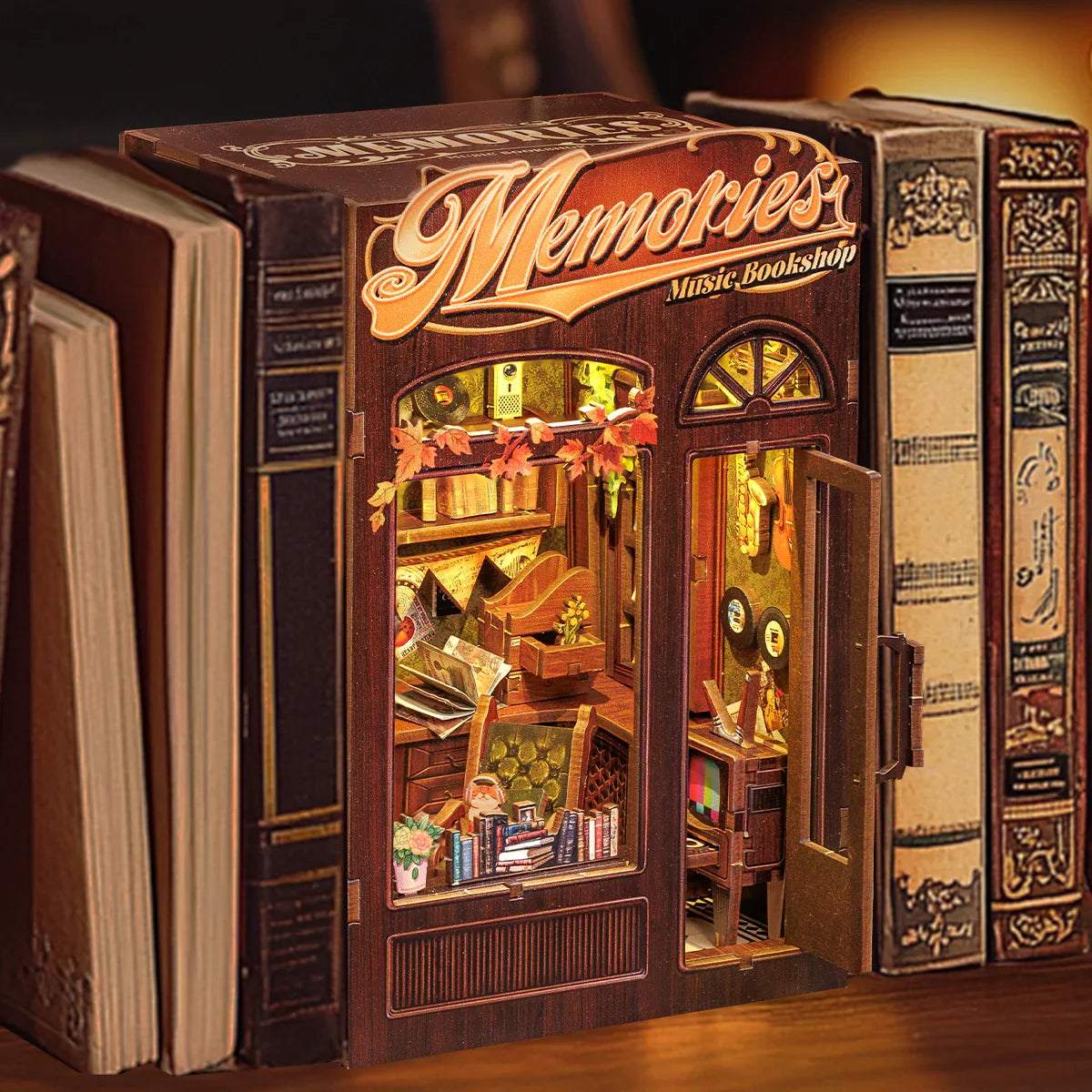 Music Bookshop Book Nook Kit