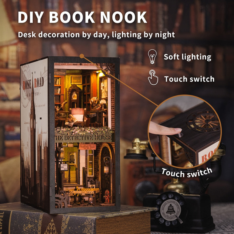 Rose Detective Book Nook Kit
