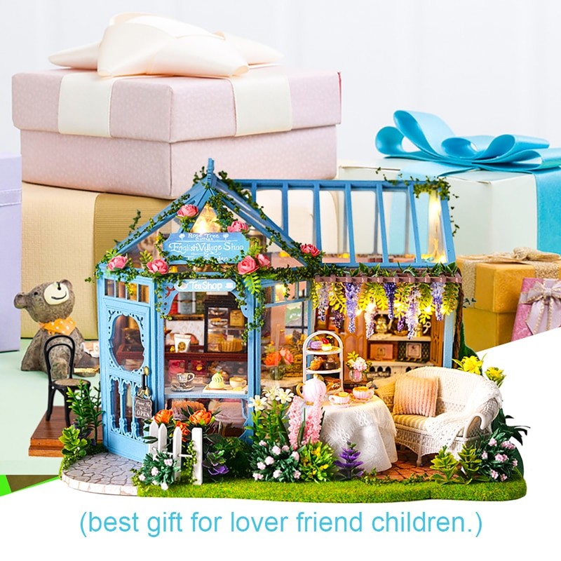 Rose Garden Tea House Dollhouse