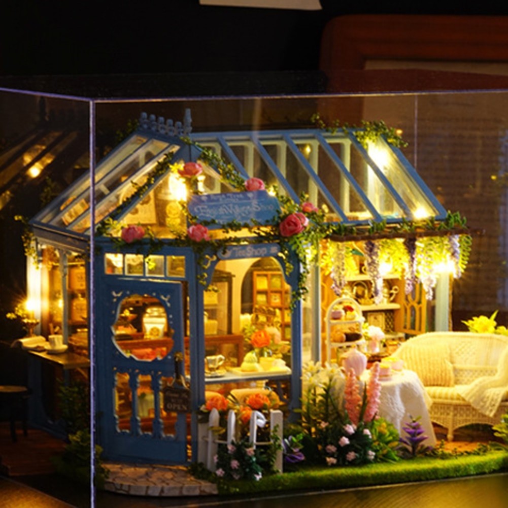 Rose Garden Tea House Dollhouse