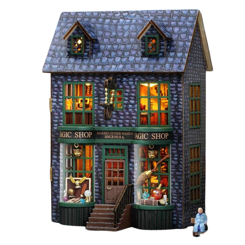 Garden Restaurant DIY Miniature House Kit