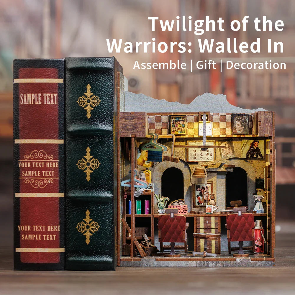 Kowloon Walled City Book Nook Kit – Twilight of the Warriors: Walled In