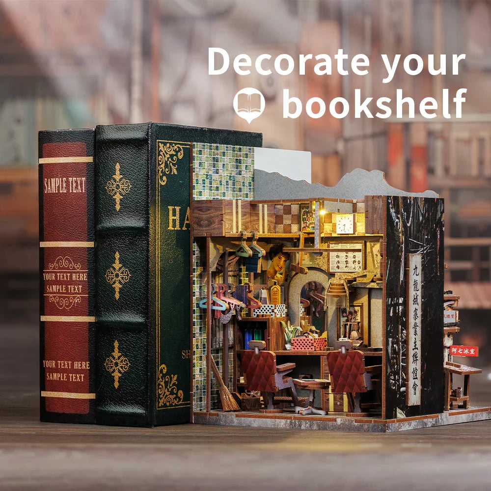 Kowloon Walled City Book Nook Kit – Twilight of the Warriors: Walled In