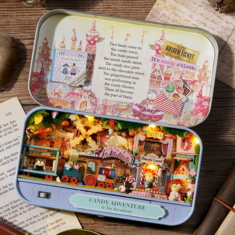 DIY Miniature Candy Adventure Box Theater