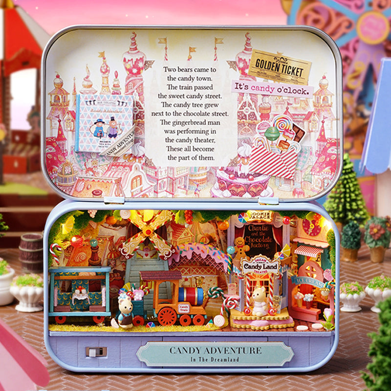DIY Miniature Candy Adventure Box Theater