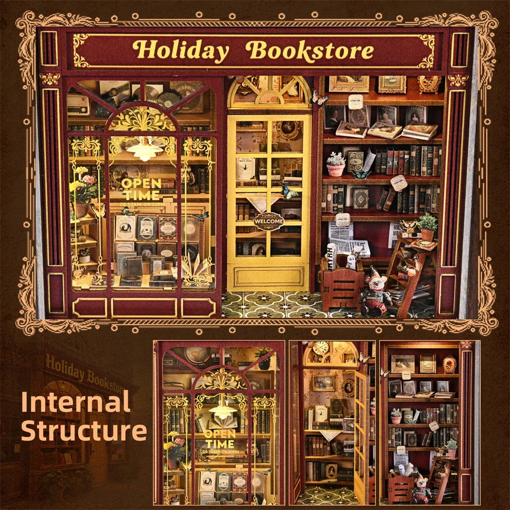 Reading Room DIY Miniature Kit