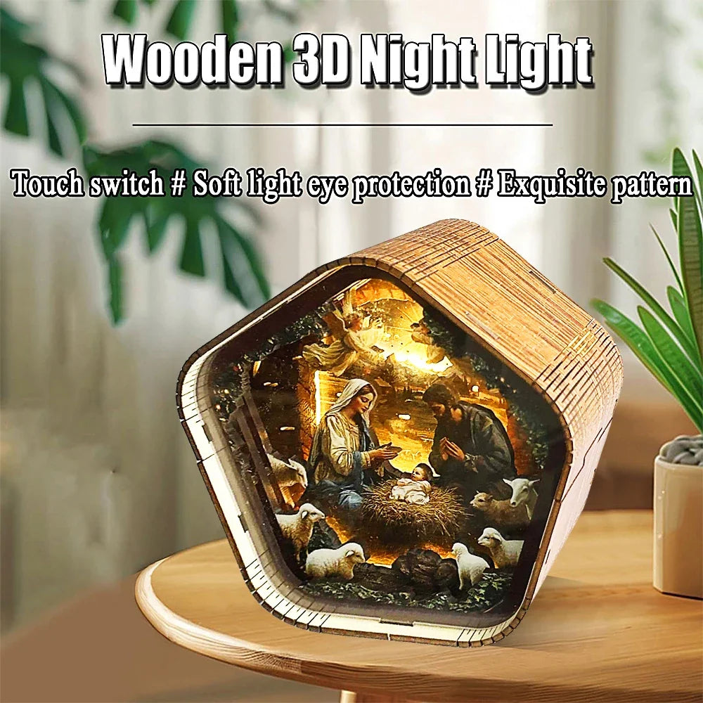 Nativity Scene DIY Night Light Kit