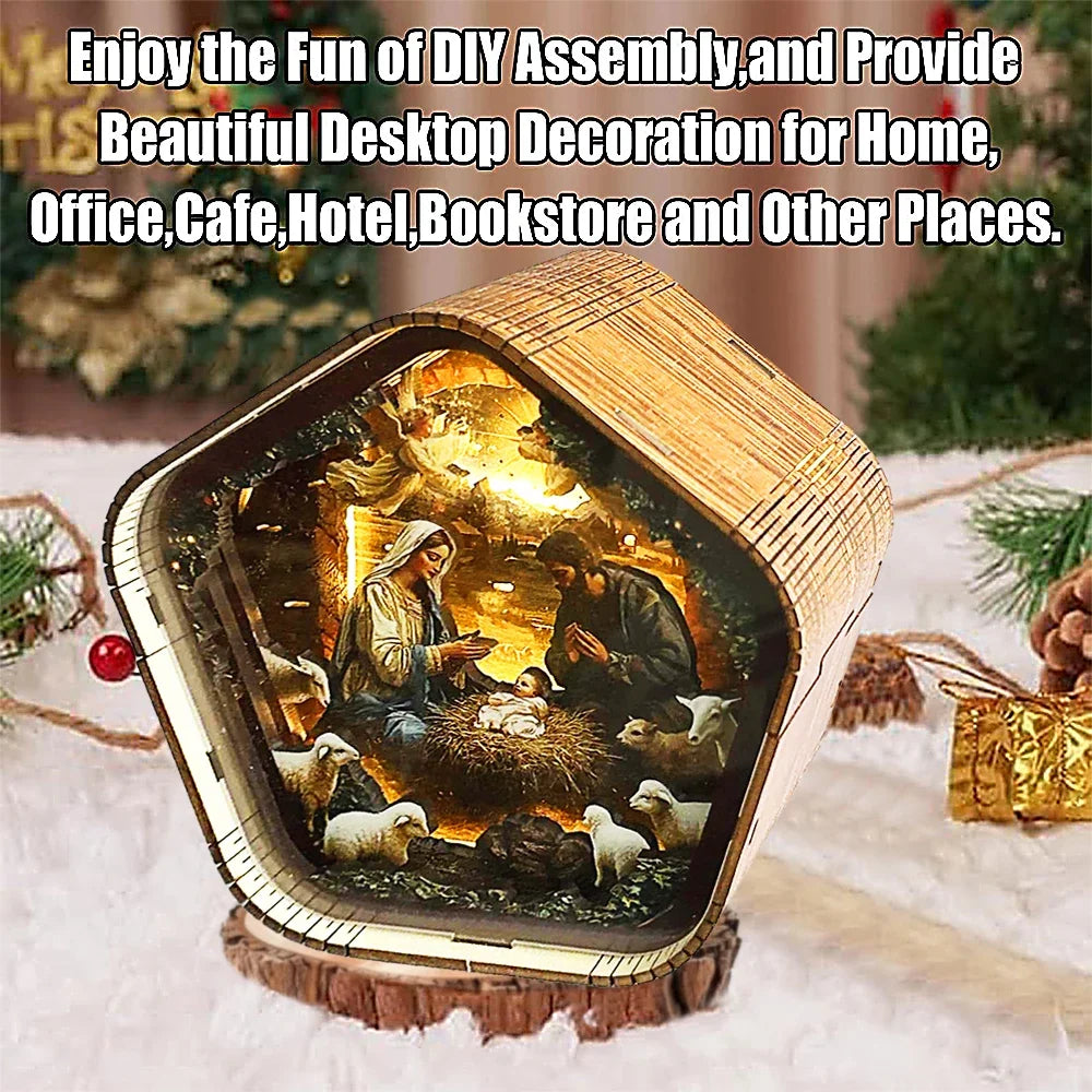 Nativity Scene DIY Night Light Kit