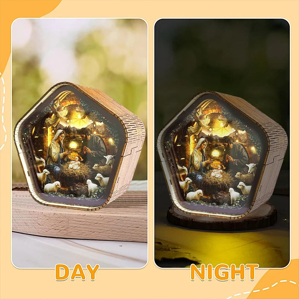 Nativity Scene DIY Night Light Kit