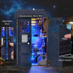 Mysterious Blue Box DIY Book Nook Kit