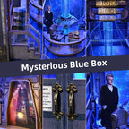 Mysterious Blue Box DIY Book Nook Kit