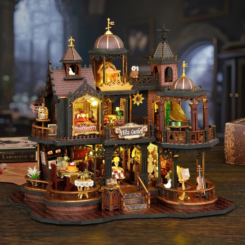 Edinburgh Castle DIY Miniature House
