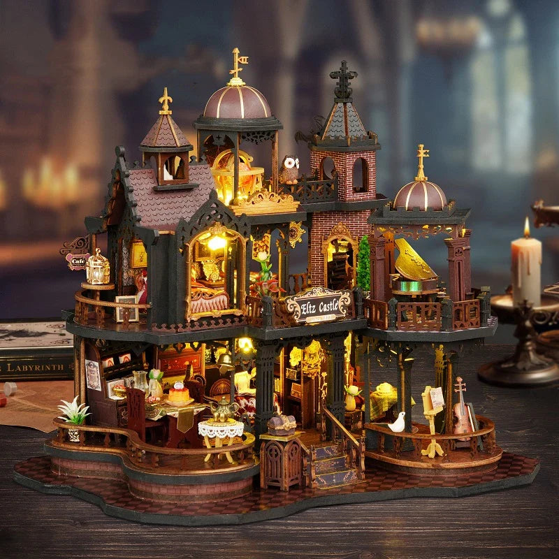 Edinburgh Castle DIY Miniature House