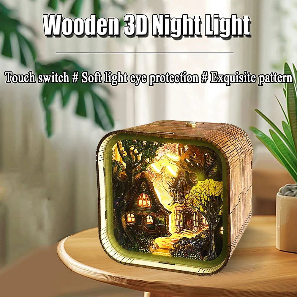 Fairy Tale Cottage DIY Night Light Kit